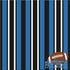 Football Season Collection Panthers Sporty Stripes 12 x 12 Double-Sided Scrapbook Paper by SSC Designs