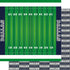 Football Season Collection Dallas On The Field 12 x 12 Double-Sided Scrapbook Paper by SSC Designs