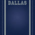 Football Season Collection Dallas City Pride 12 x 12 Double-Sided Scrapbook Paper by SSC Designs