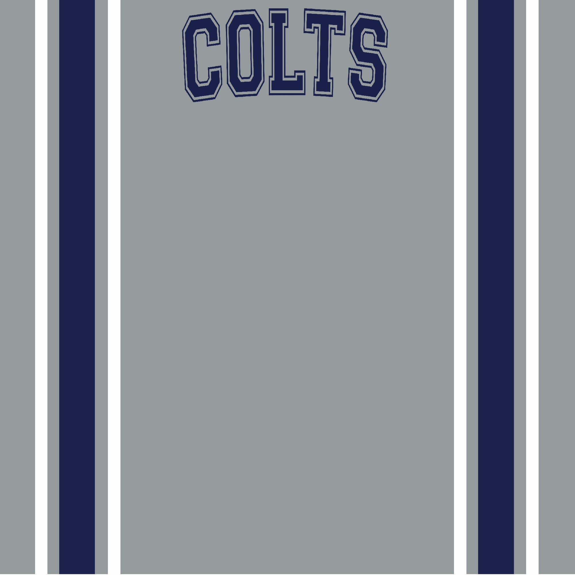 Football Season Collection Colts Football Jersey 12 x 12 Double-Sided Scrapbook Paper by SSC Designs