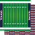 Football Season Collection Houston On The Field 12 x 12 Double-Sided Scrapbook Paper by SSC Designs