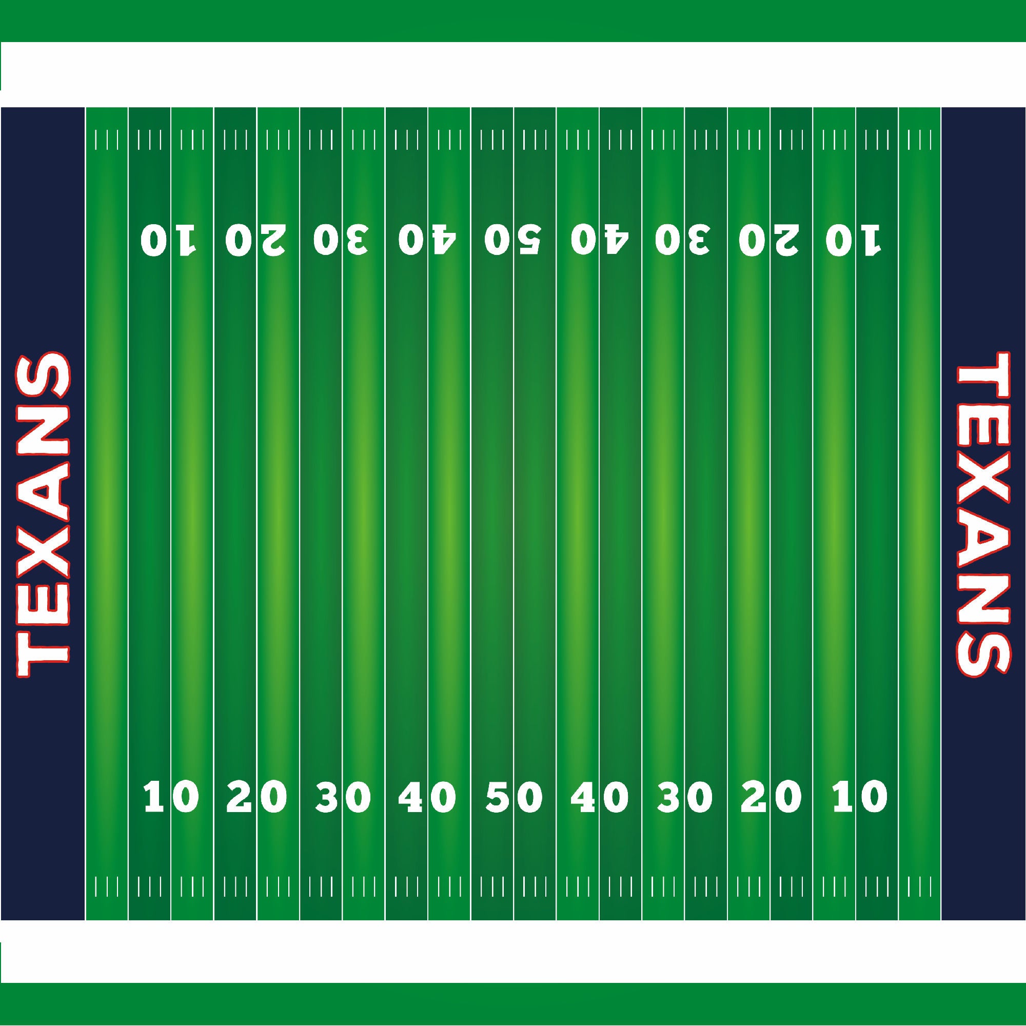 Football Season Collection Houston On The Field 12 x 12 Double-Sided Scrapbook Paper by SSC Designs