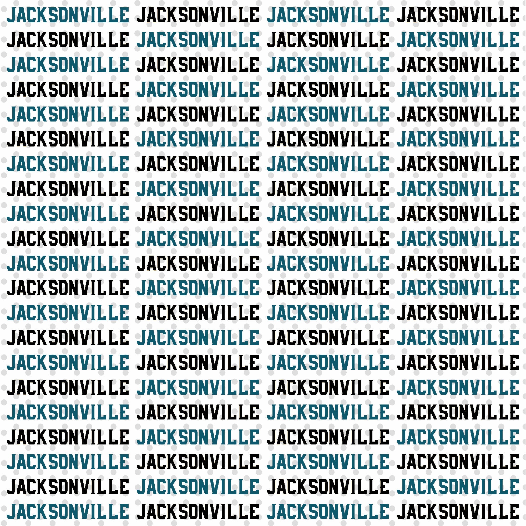 Football Season Collection Jaguars Sporty Stripes 12 x 12 Double-Sided Scrapbook Paper by SSC Designs