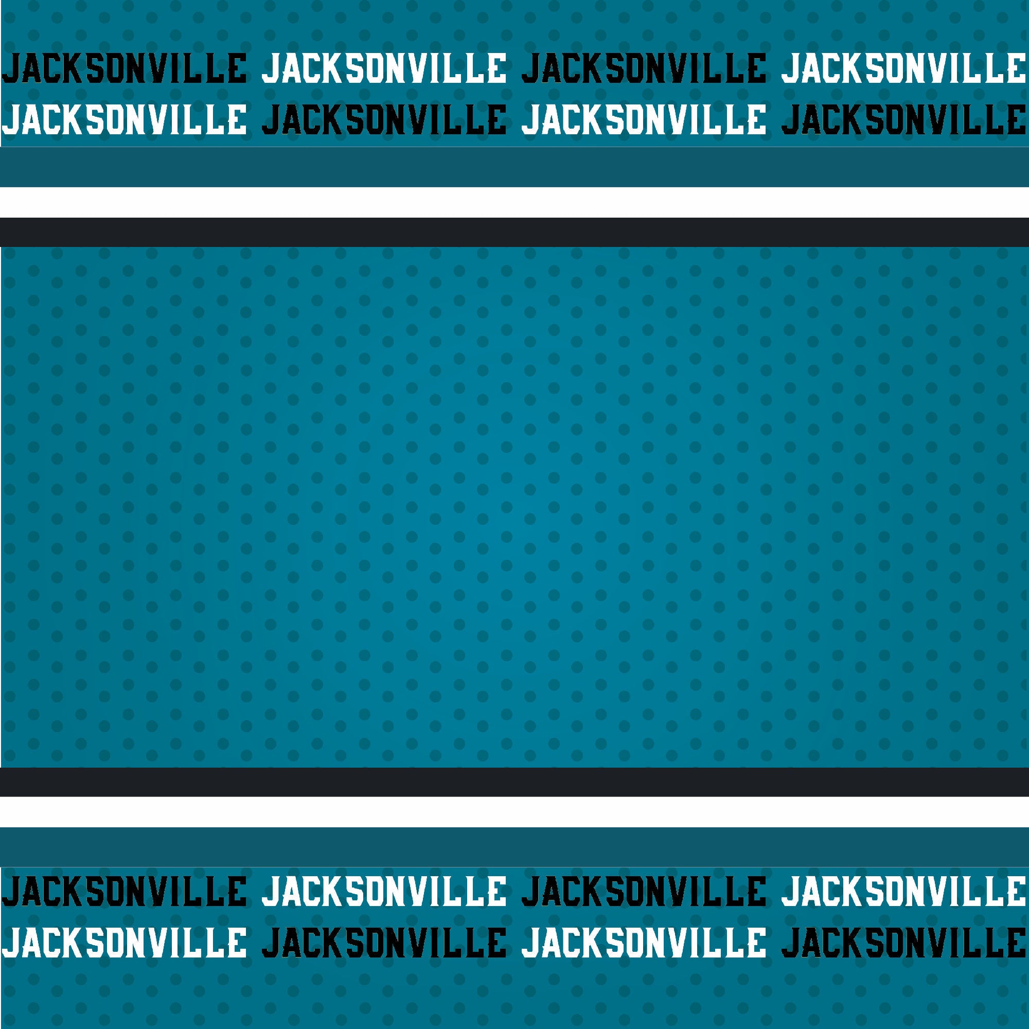 Football Season Collection Jacksonville City Pride 12 x 12 Double-Sided Scrapbook Paper by SSC Designs