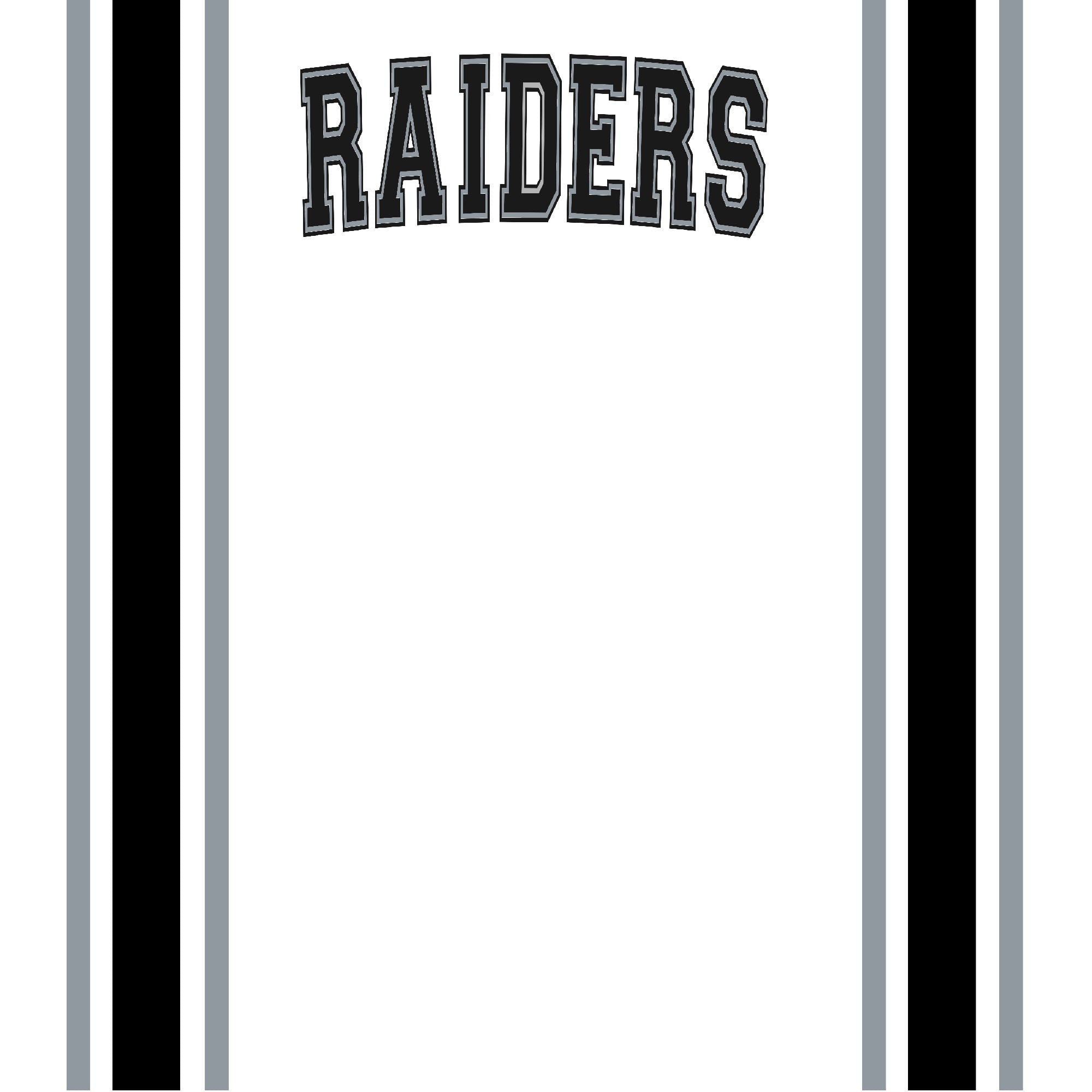 Football Season Collection Raiders Football Jersey 12 x 12 Double-Sided Scrapbook Paper by SSC Designs