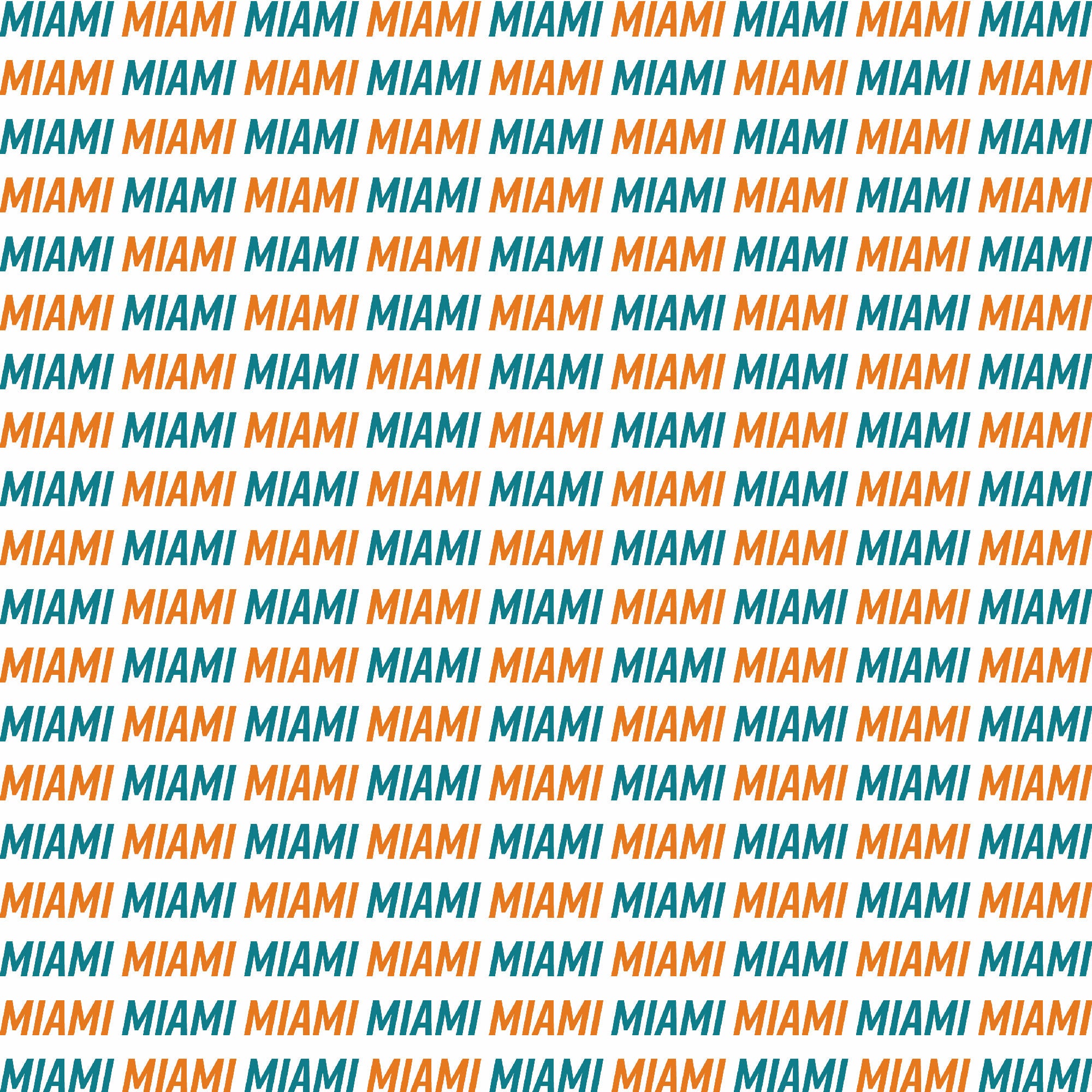 Football Season Collection Dolphins Sporty Stripes 12 x 12 Double-Sided Scrapbook Paper by SSC Designs