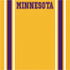 Football Season Collection Minnesota City Pride 12 x 12 Double-Sided Scrapbook Paper by SSC Designs