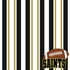 Football Season Collection Saints Sporty Stripes 12 x 12 Double-Sided Scrapbook Paper by SSC Designs