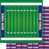 Football Season Collection New York On The Field 12 x 12 Double-Sided Scrapbook Paper by SSC Designs