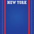 Football Season Collection New York City Pride 12 x 12 Double-Sided Scrapbook Paper by SSC Designs