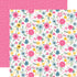 Fairy Garden Collection Enchanted Florals 12 x 12 Double-Sided Scrapbook Paper by Echo Park Paper