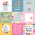 Fairy Garden Collection 4x4 Journaling Cards 12 x 12 Double-Sided Scrapbook Paper by Echo Park Paper
