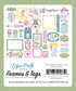 Fairy Garden Collection 5 x 5 Scrapbook Frames & Tags by Echo Park Paper