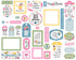 Fairy Garden Collection 5 x 5 Scrapbook Frames & Tags by Echo Park Paper