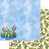 Frogs In The Morass Collection Pond Frogs 12 x 12 Double-Sided Scrapbook Paper by SSC Designs