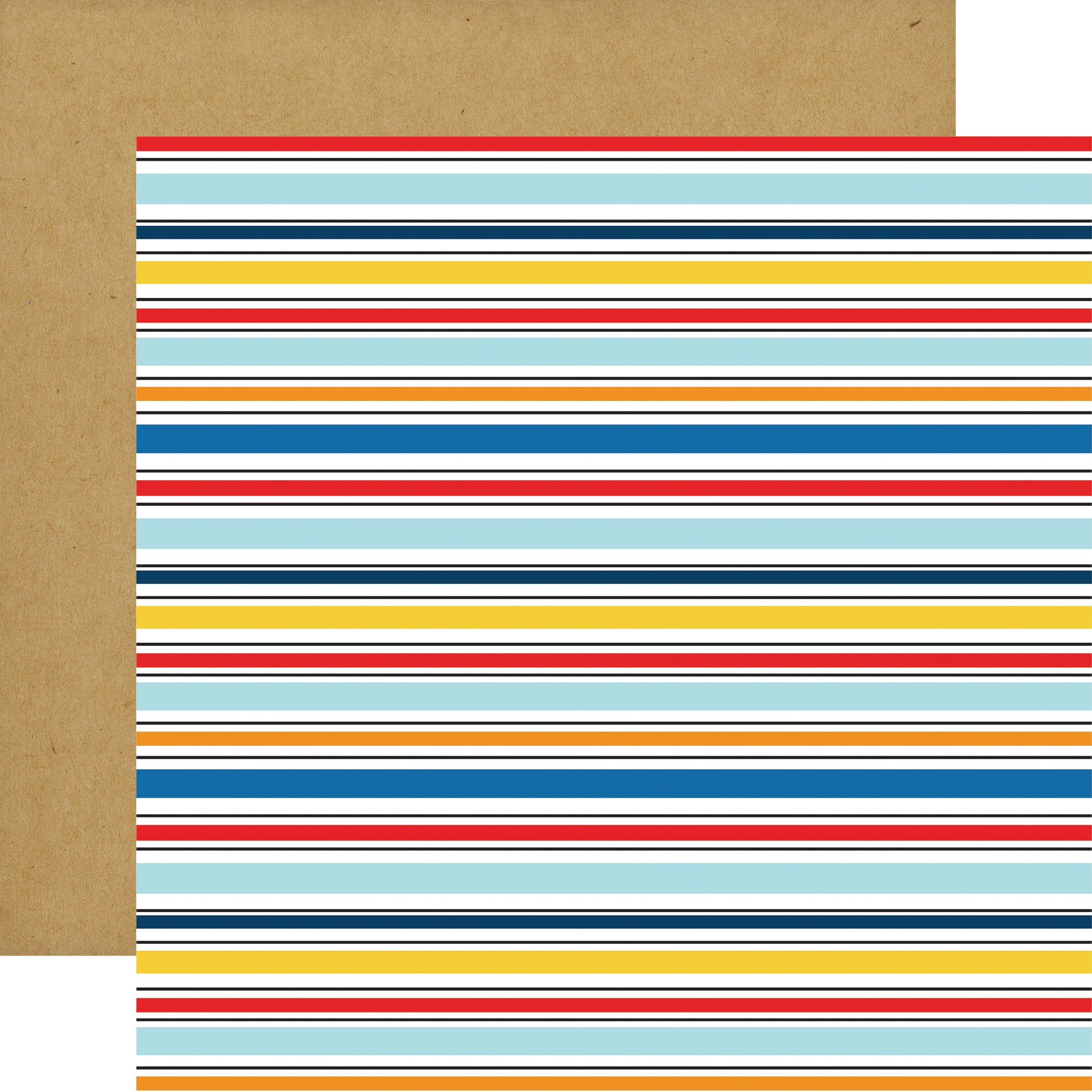 First Responder Collection 13-Piece Collection Kit by Echo Park Paper-12 Papers, 1 Sticker