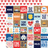 First Responder Collection 13-Piece Collection Kit by Echo Park Paper-12 Papers, 1 Sticker