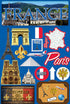 Jetsetters 2 Collection France 5 x 7 Scrapbook Embellishment by Reminisce