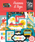 Field Trip Collection 5 x 5 Scrapbook Frames & Tags Embellishments by Echo Park Paper