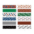 Whimsical Washi Tape Collection Football Decorative Scrapbook Washi Tape by SSC Designs - 10 Rolls