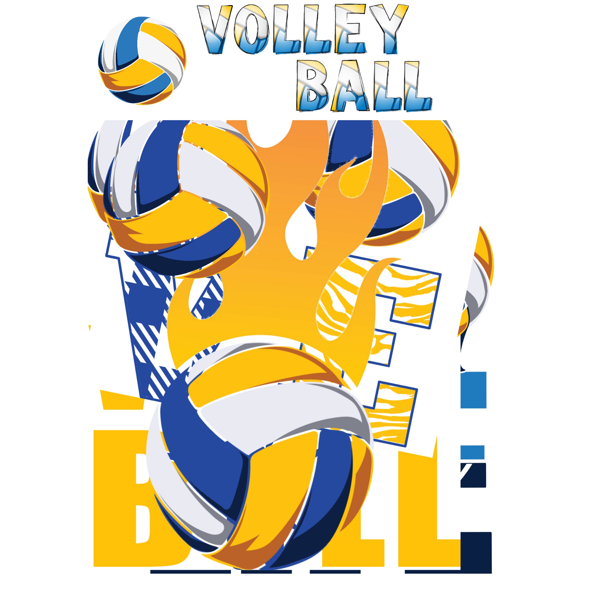 Go Big Sports Collection Volleyball Laser Cut Scrapbook Ephemera Embellishments by SSC Designs