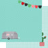 Glamping Collection Glamping Camper 12 x 12 Double-Sided Scrapbook Paper by SSC Designs