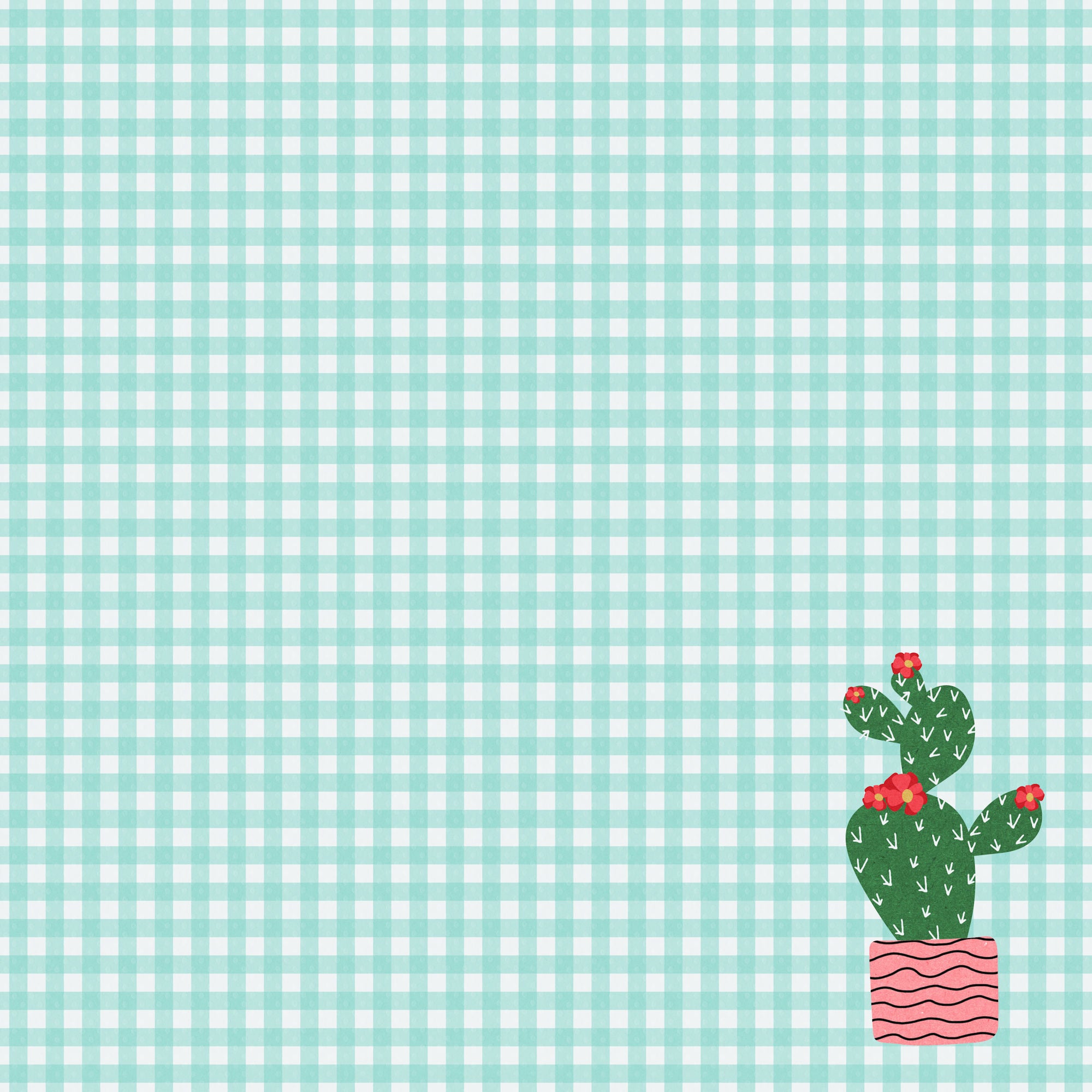 Glamping Collection Glamping Camper 12 x 12 Double-Sided Scrapbook Paper by SSC Designs