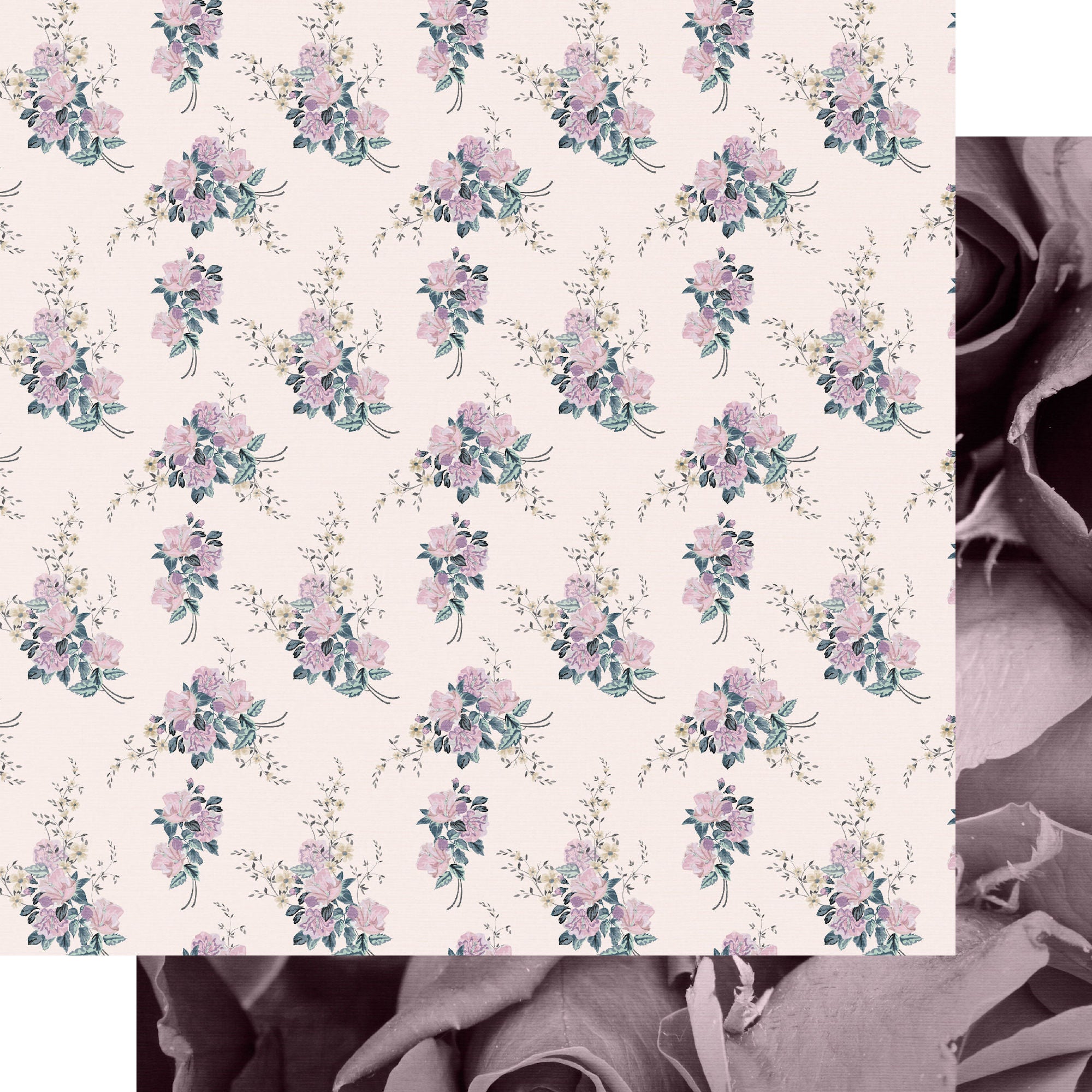 Gone But Not Forgotten Collection Eternal Embrace 12 x 12 Double-Sided Scrapbook Paper by SSC Designs