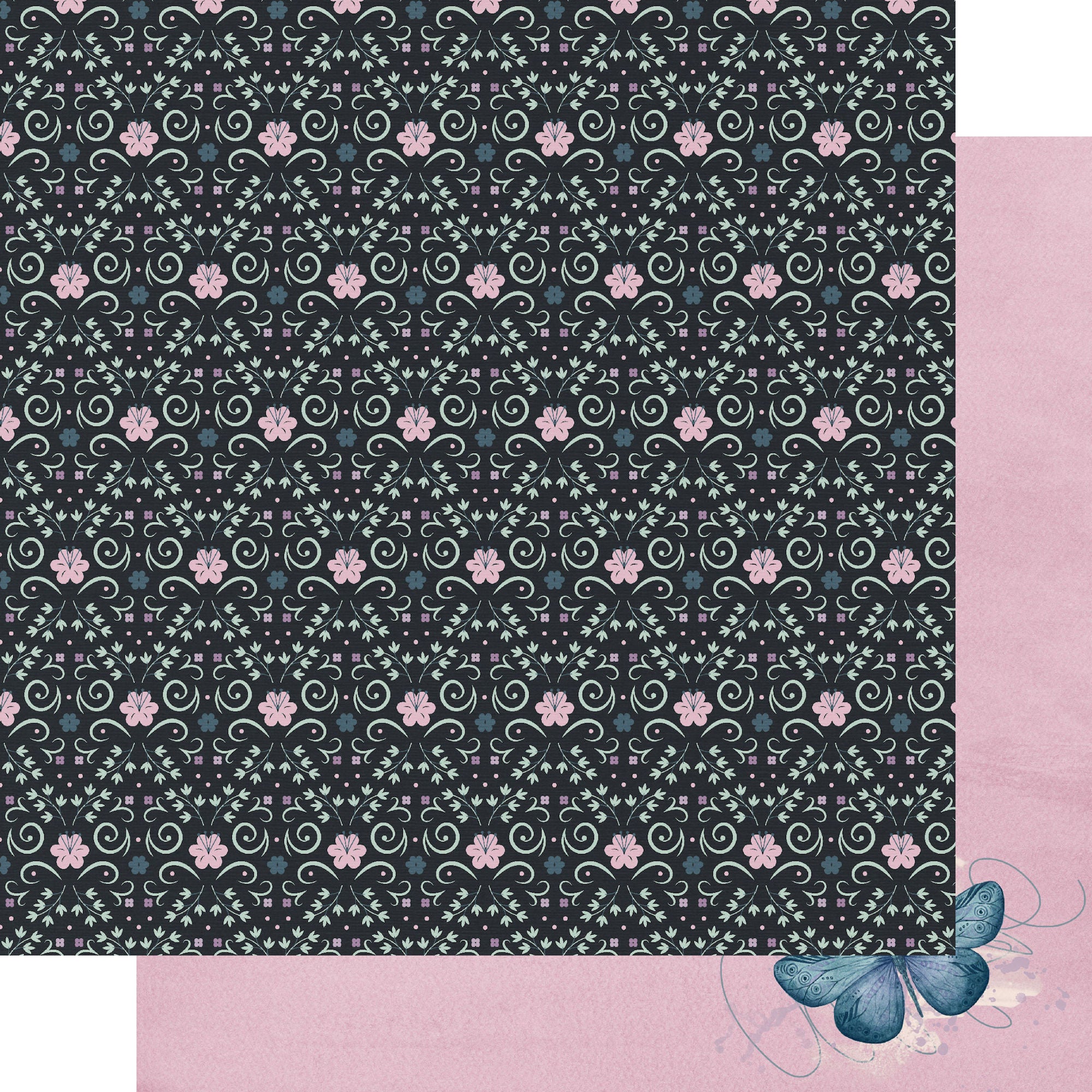 Gone But Not Forgotten 12 x 12 Scrapbook Paper & Embellishment Kit by SSC Designs