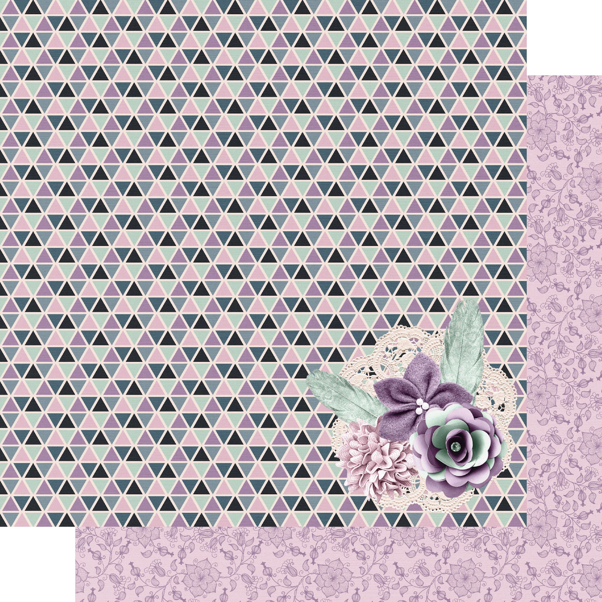 Gone But Not Forgotten 12 x 12 Scrapbook Paper & Embellishment Kit by SSC Designs