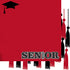 Graduate 2025 Collection Custom Color Senior 12 x 12 Double-Sided Scrapbook Paper by SSC Designs