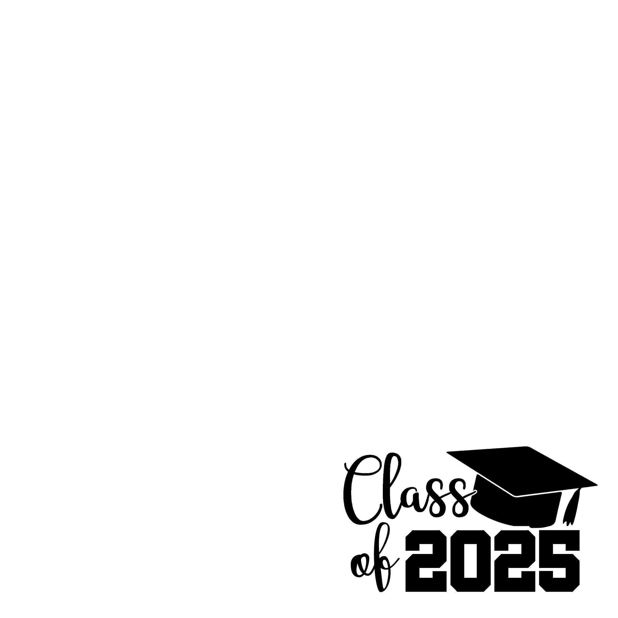 Graduate 2025 Collection Class of 2025 12 x 12 Double-Sided Scrapbook Paper by SSC Designs