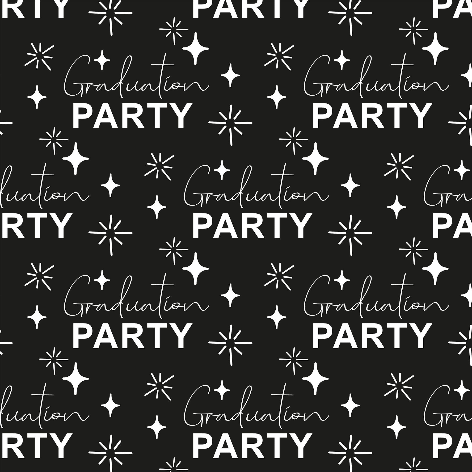 Graduate 2025 Collection Custom Color Graduation Party 12 x 12 Double-Sided Scrapbook Paper by SSC Designs