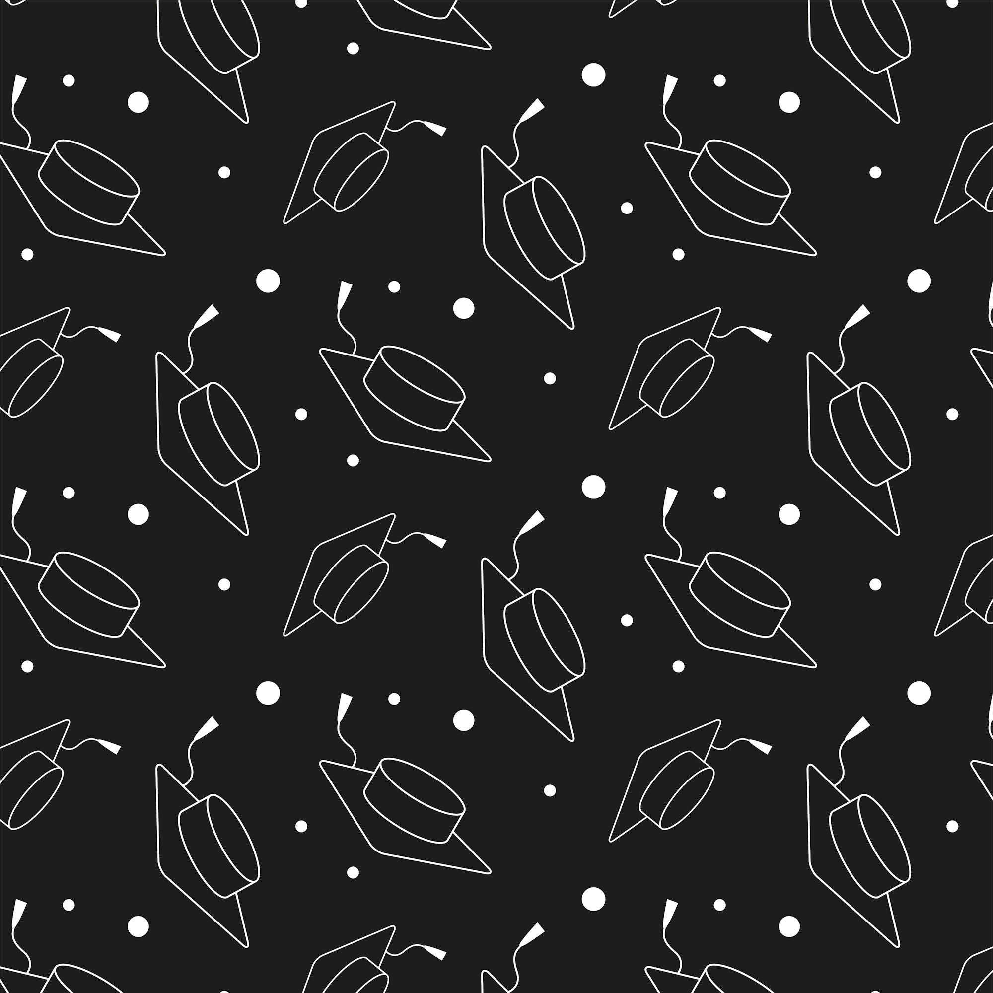 Graduate 2025 Collection Custom Color Congratulations 12 x 12 Double-Sided Scrapbook Paper by SSC Designs