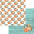 Give Thanks Collection Pumpkin Party 12 x 12 Double-Sided Scrapbook Paper by SSC Designs