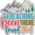 Geocaching 5 x 5 Laser Cut Scrapbook Embellishment by SSC Laser Designs