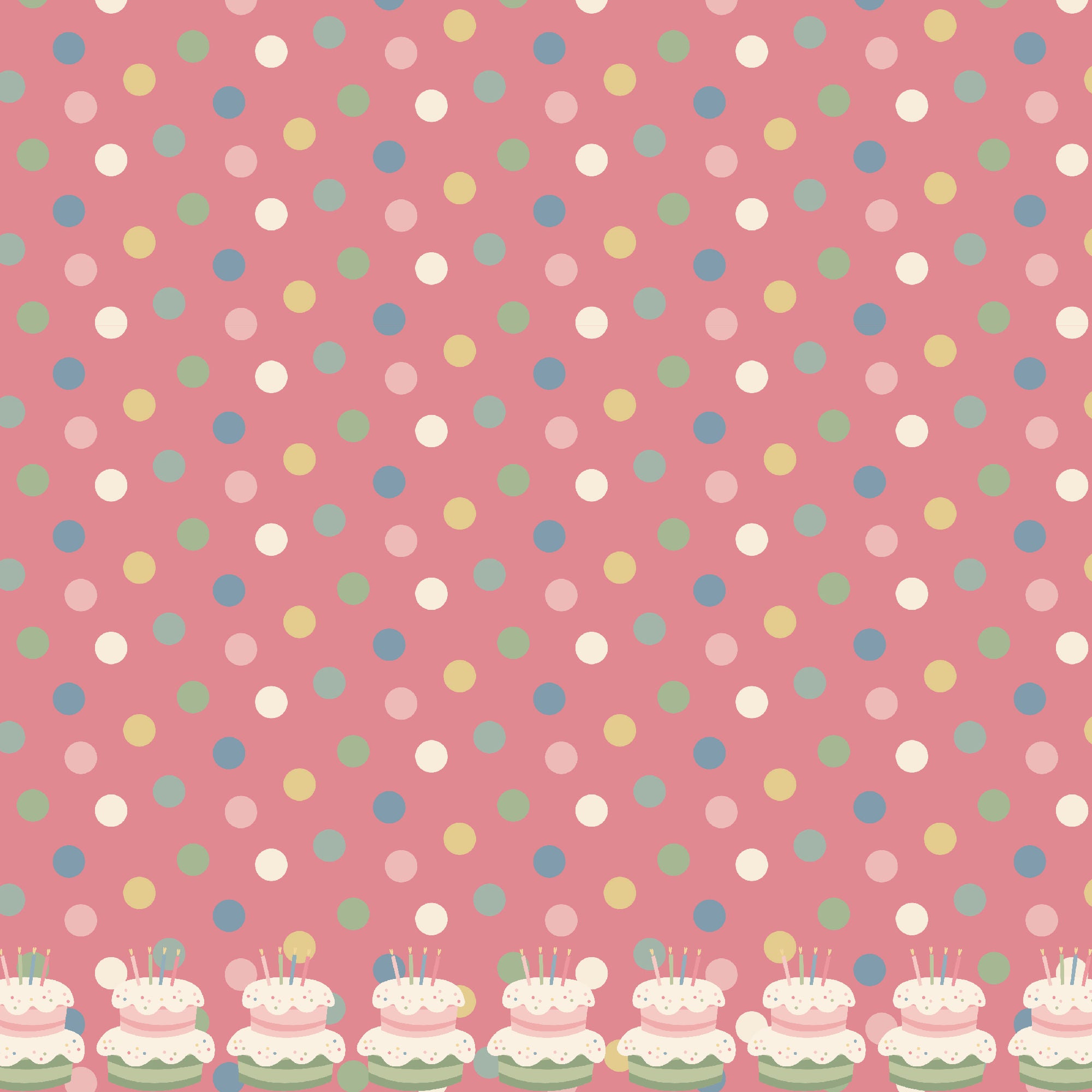 Happy Birthday Collection Happy Birthday 12 x 12 Double-Sided Scrapbook Paper by SSC Designs