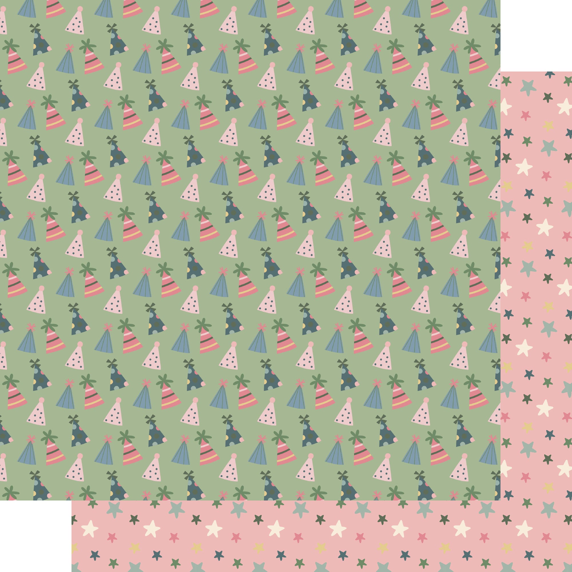 Happy Birthday 12 x 12 Scrapbook Paper & Embellishment Kit by SSC Designs