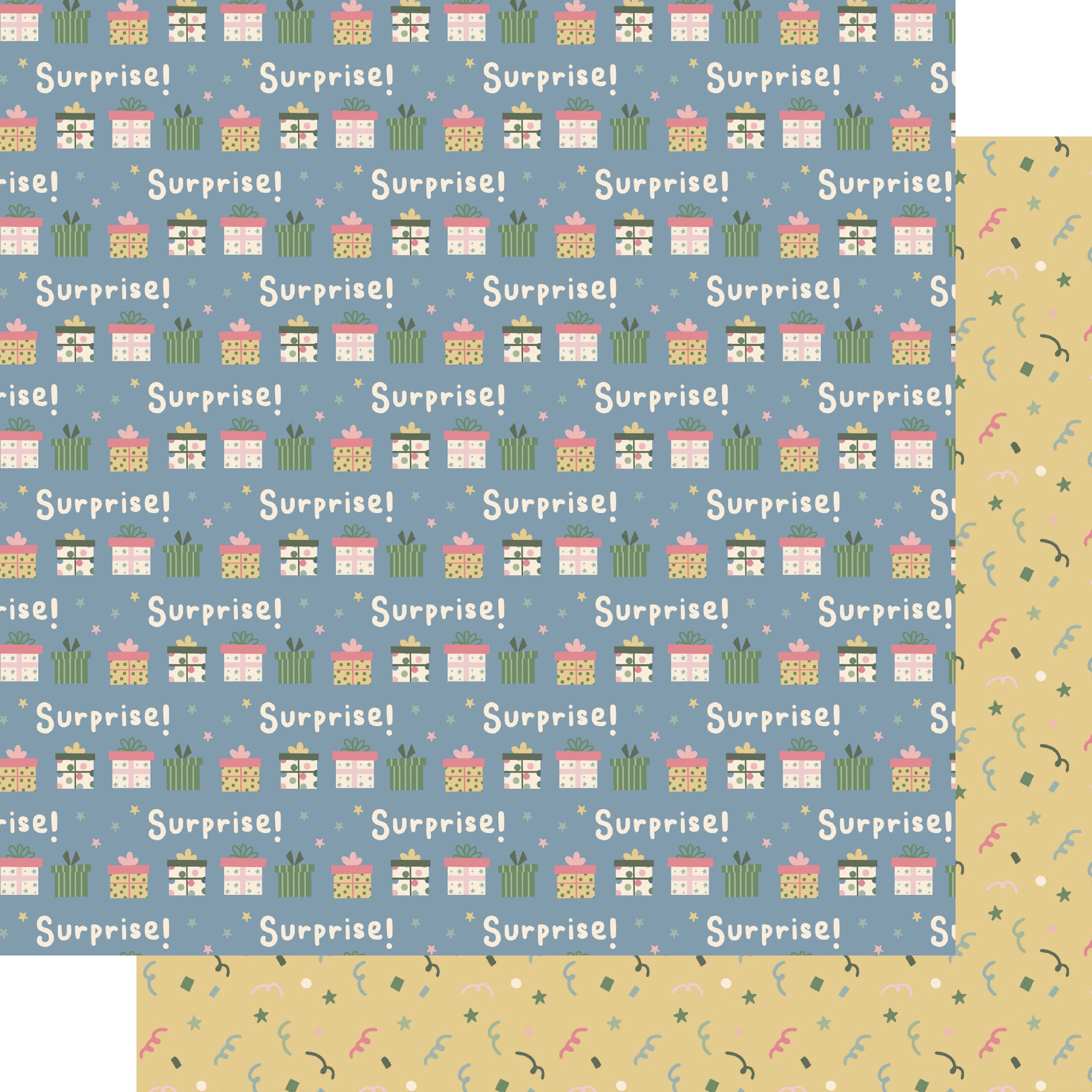 Happy Birthday 12 x 12 Scrapbook Paper & Embellishment Kit by SSC Designs