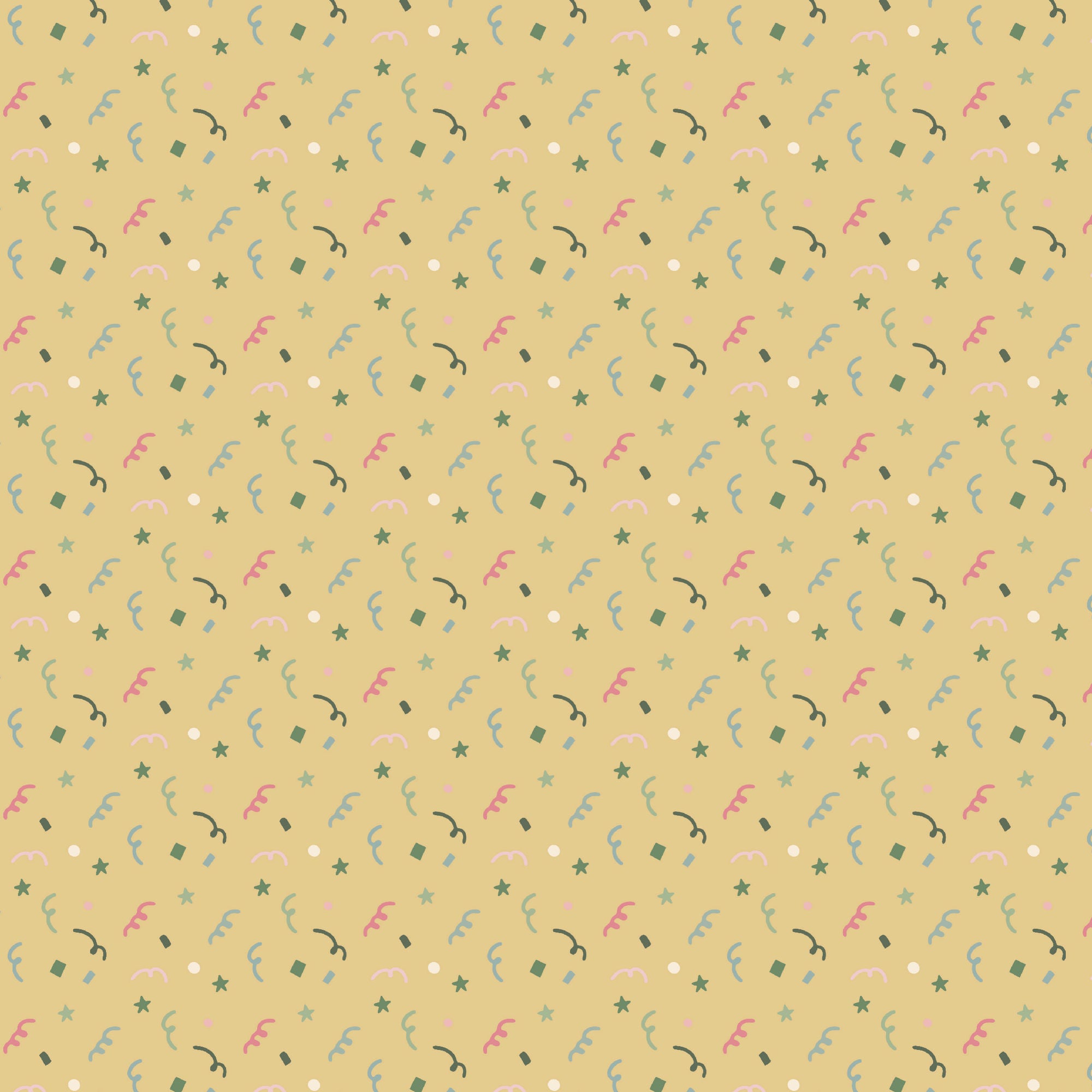 Happy Birthday Collection Wrapped With Ribbons 12 x 12 Double-Sided Scrapbook Paper by SSC Designs