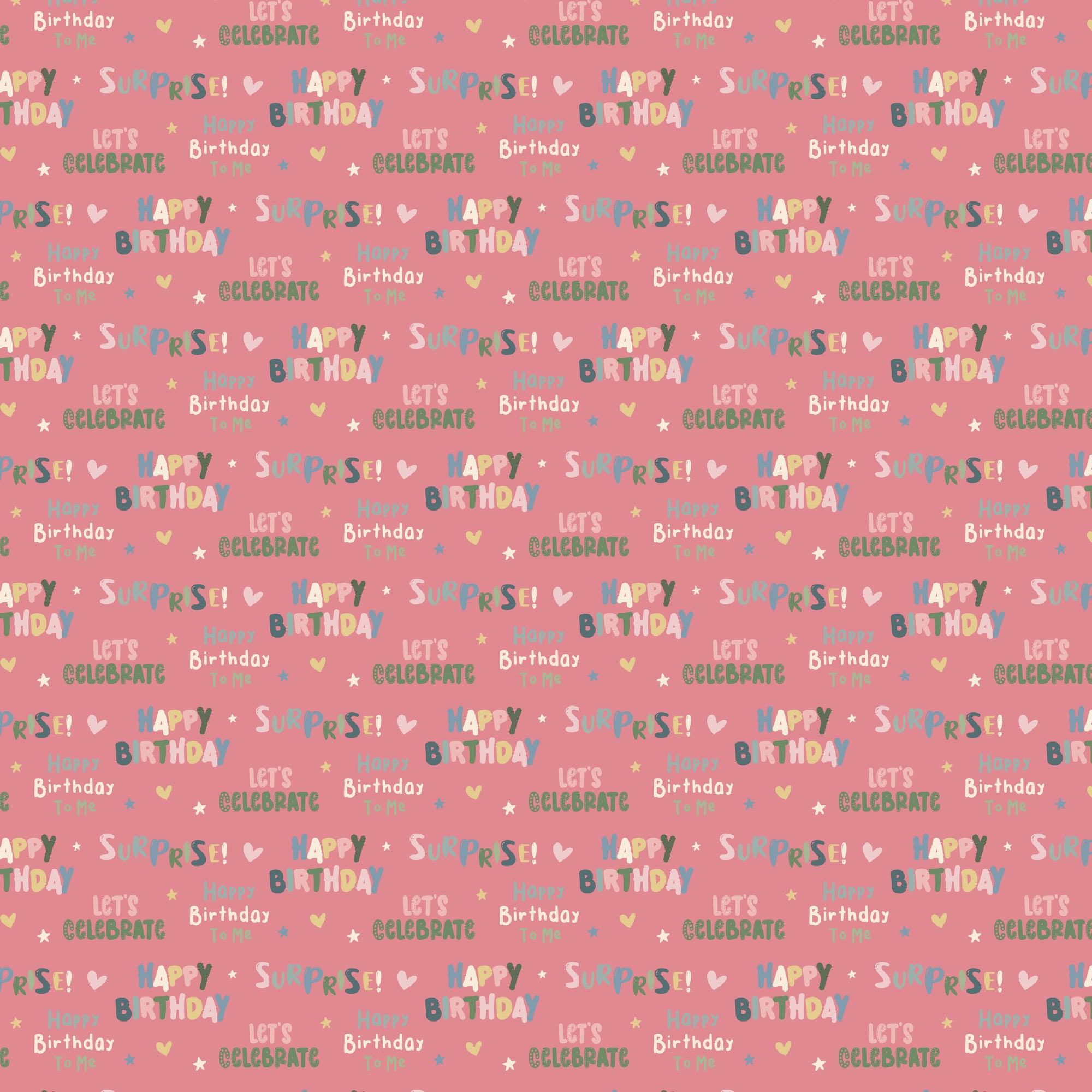 Happy Birthday Collection Confetti Cake 12 x 12 Double-Sided Scrapbook Paper by SSC Designs