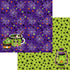 Happy Camp-o-ween Collection Creepy Creatures 12 x 12 Double-Sided Scrapbook Paper by SSC Designs