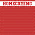 School Custom Collection Homecoming 12 x 12 Scrapbook Paper by SSC Designs