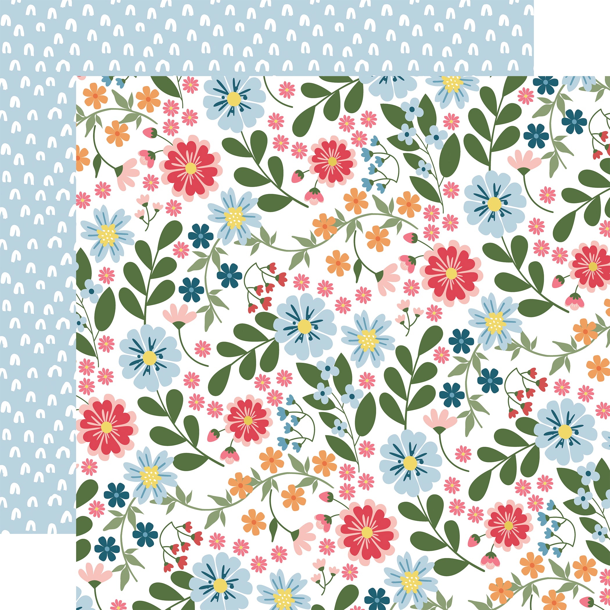Here Comes The Sun Scrapbook Paper & Sticker Collection Kit by Echo Park Paper - 13 Pieces