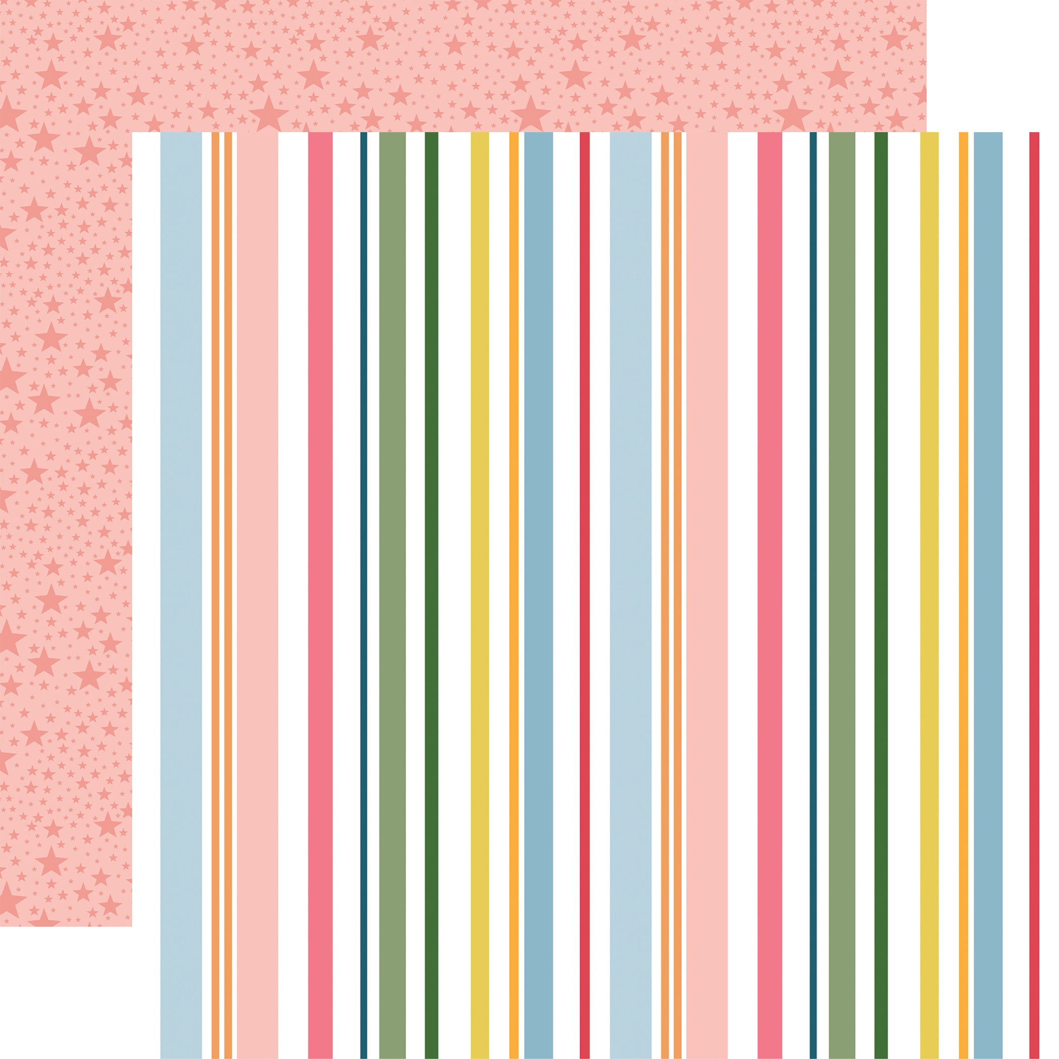 Here Comes The Sun Scrapbook Paper & Sticker Collection Kit by Echo Park Paper - 13 Pieces