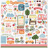 Here Comes The Sun Scrapbook Paper & Sticker Collection Kit by Echo Park Paper - 13 Pieces