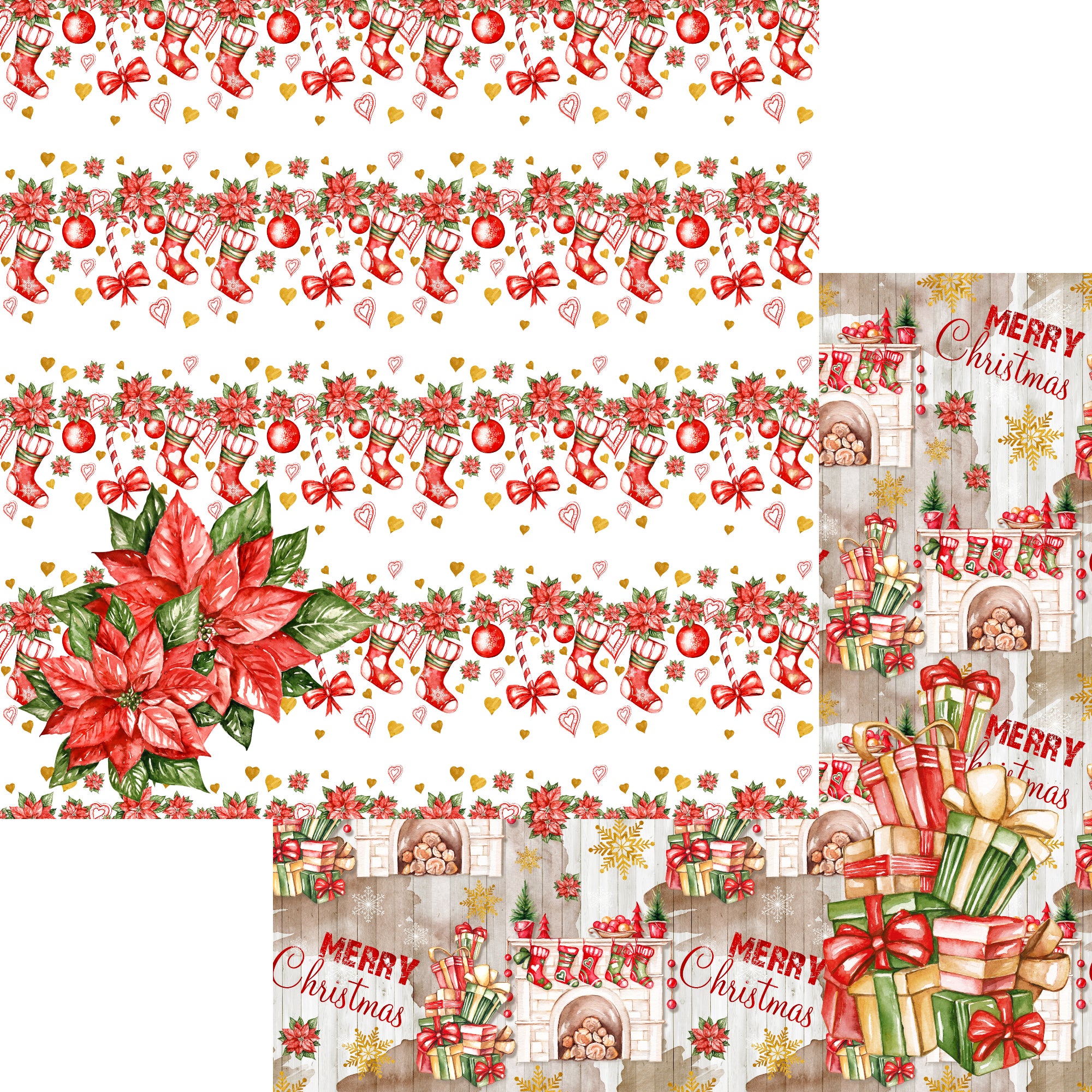 Home For Christmas 12 x 12 Scrapbook Collection Kit by SSC Designs