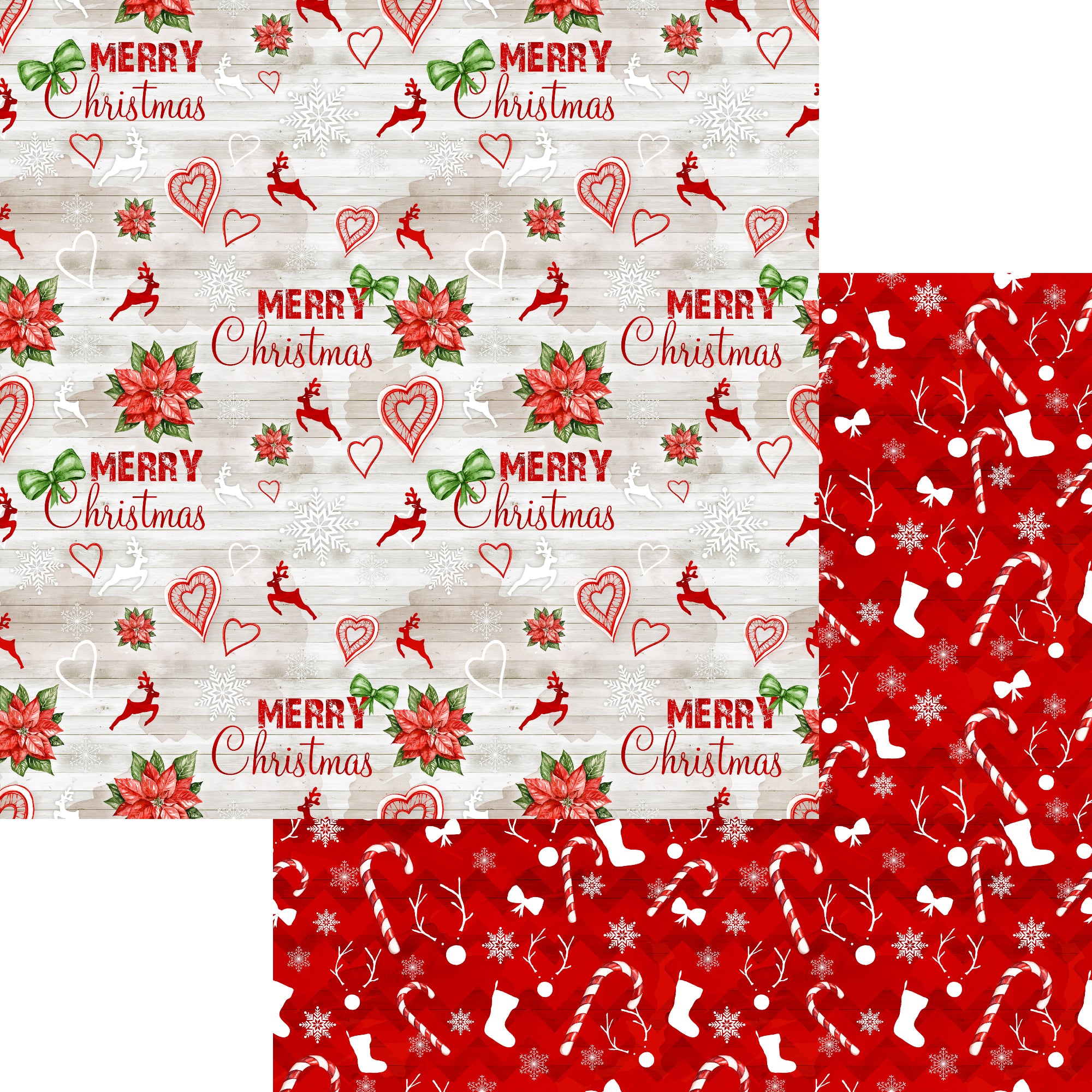 Home For Christmas 12 x 12 Scrapbook Collection Kit by SSC Designs