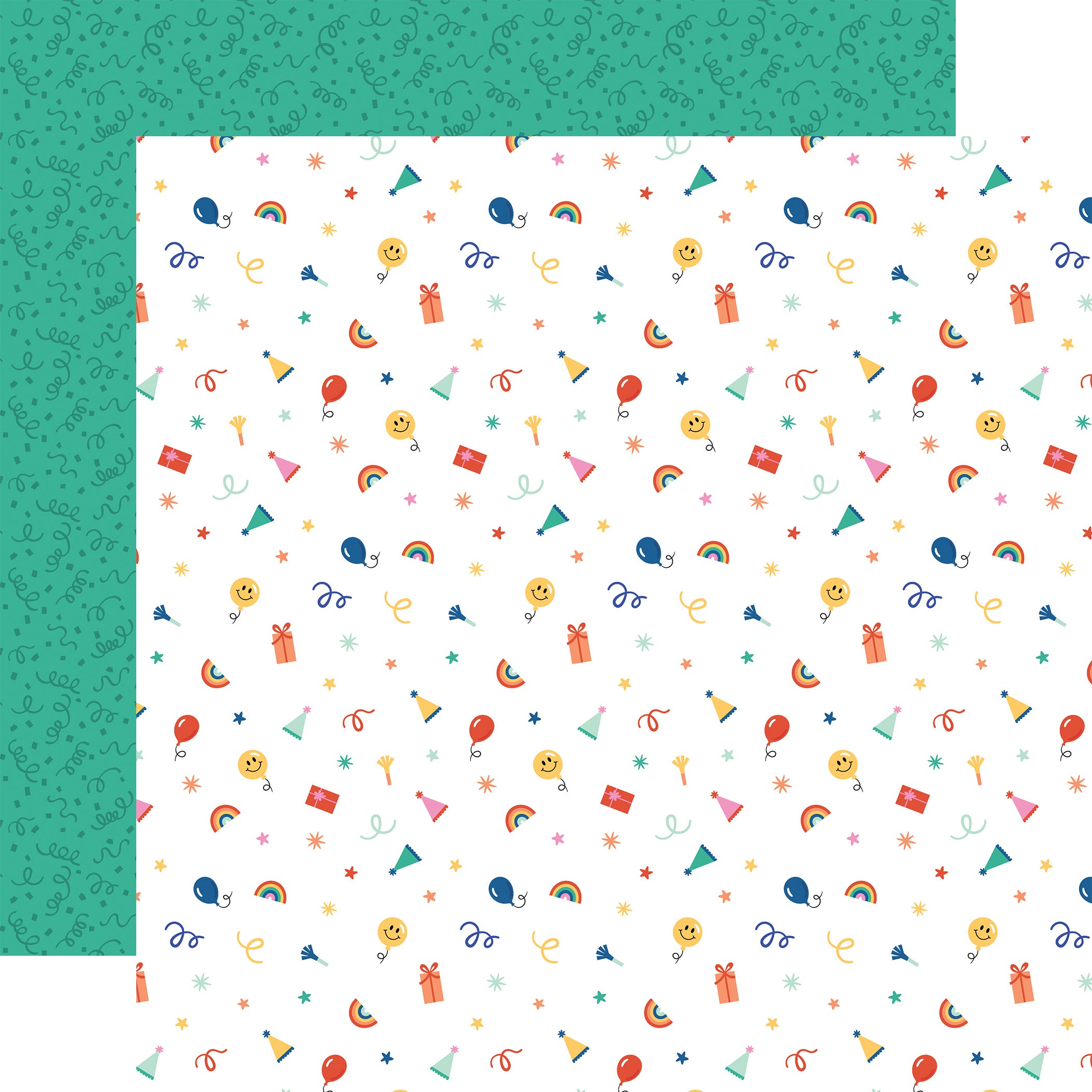 Hip Hip Hooray Birthday Collection 12 x 12 Scrapbook Collection Kit by Echo Park Paper