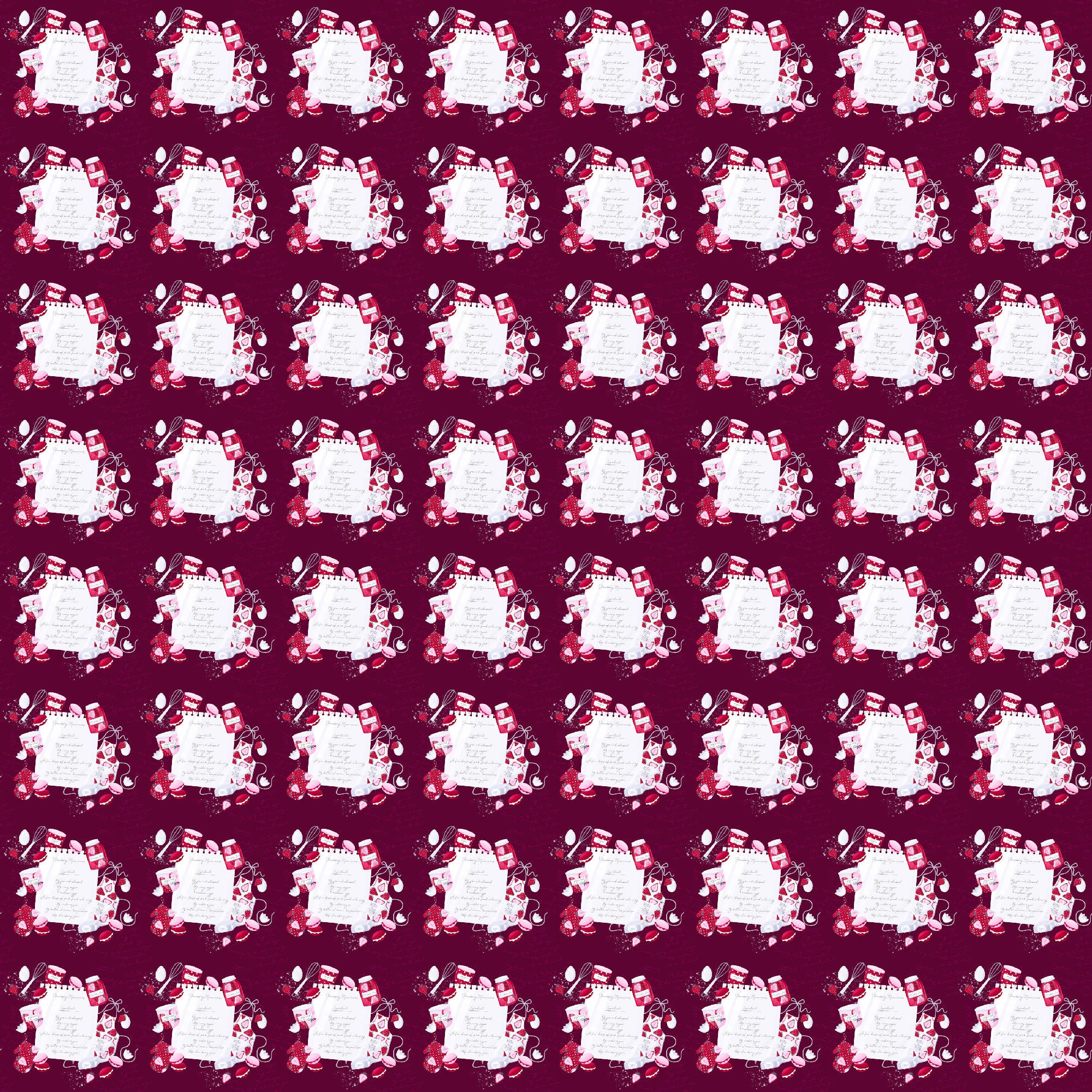 Happiness is Homemade Collection Mixing Up Magic 12 x 12 Double-Sided Scrapbook Paper by SSC Designs